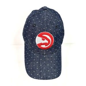 Atlanta Hawks 9Twenty New Era Adjustable Hat Blue Denim